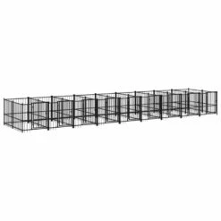 VIDAXL Perrera 970 Cm X 193.5 Cm X 100 Cm -Tienda barata Tiendanimal ba3e16418a3741f8a964a437d1a06431 1