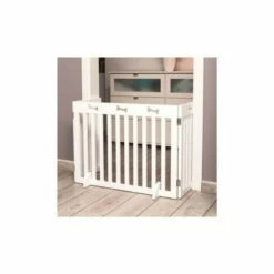 Trixie Barrera Para Mascotas Color Blanco 124 Cm X 61 Cm