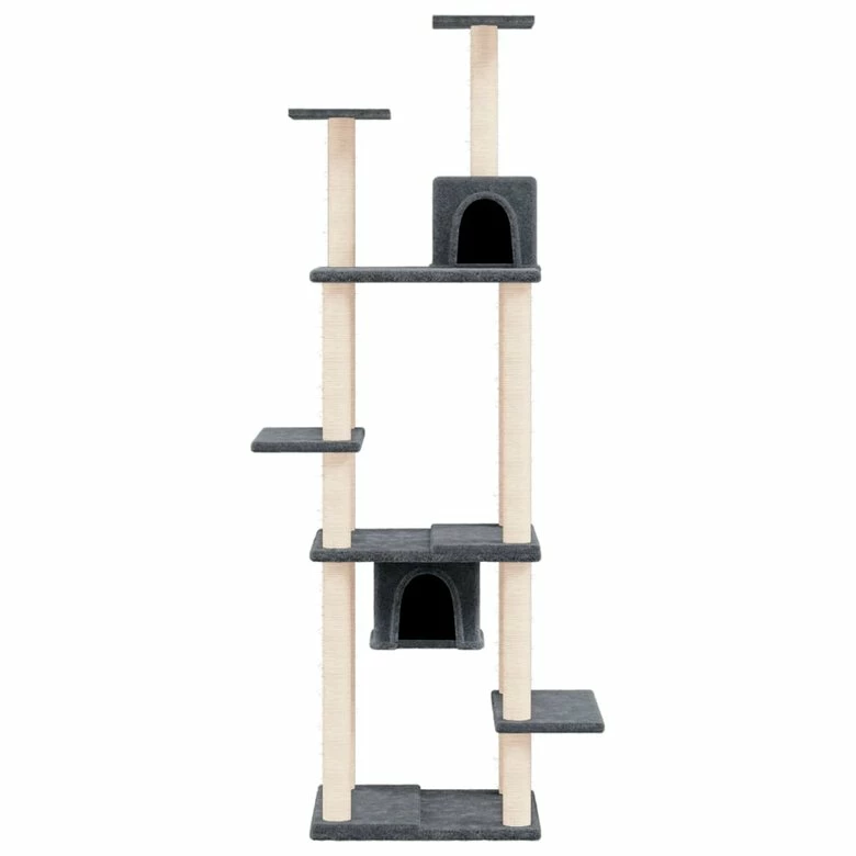 VIDAXL Árbol Para Gatos 78 Cm X 52 Cm X 176 Cm 2 VIDAXL Árbol Para Gatos 78 Cm X 52 Cm X 176 Cm - Imagen 2