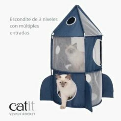 Catit Vesper Rocket, Azul - Ref. 42001 51x6x51cm