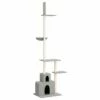 VIDAXL Árbol Para Gatos 86 Cm X 47.5 Cm X (250.5-276.5) Cm
