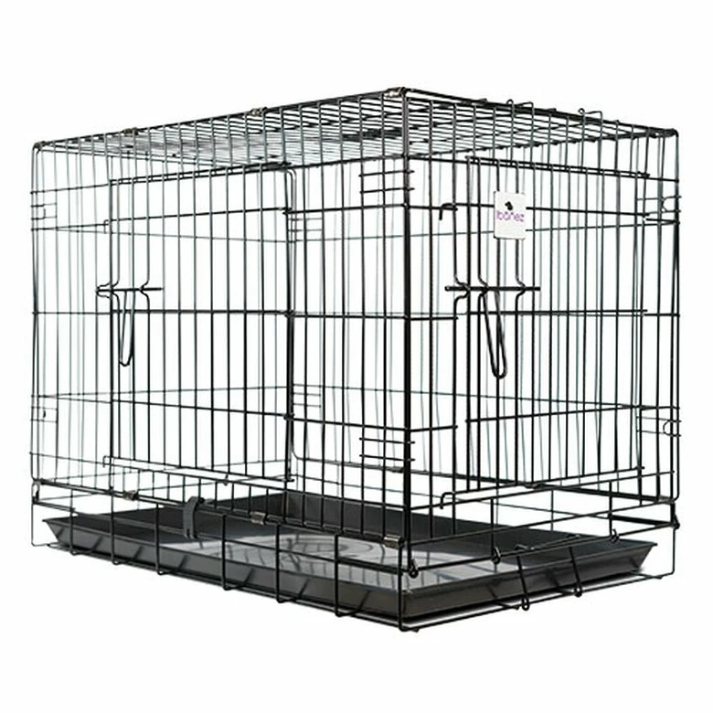 Ibanez Jaulas Metálicas Ibáñez Jaula 1 - NEGRA Ibáñez 62 Cm X 44 Cm X 52 Cm 1 Ibanez Jaulas Metálicas Ibáñez Jaula 1 - NEGRA Ibáñez 62 Cm X 44 Cm X 52 Cm