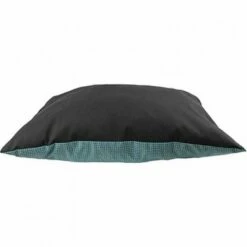 Cama Antideslizante De Tela Para Perros Color Negro 120 Cm X 80 Cm