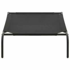 VidaXL Colchón Elevado Negro Para Mascotas 120 Cm X 80 Cm X 18 Cm -Tienda barata Tiendanimal cama elevada negra MRK000035996 M 4