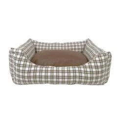 Dogzzz Basic Tartan Cama Marrón 21 X 63 X 51 Cm