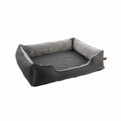 Flamingo Carlota Rectángulo Gris Claro Cama Cuna Para Perros 120 X 95 X 28 Cm -Tienda barata Tiendanimal cama perros flamingo carlota rectangulo gris claro FLA17653 5
