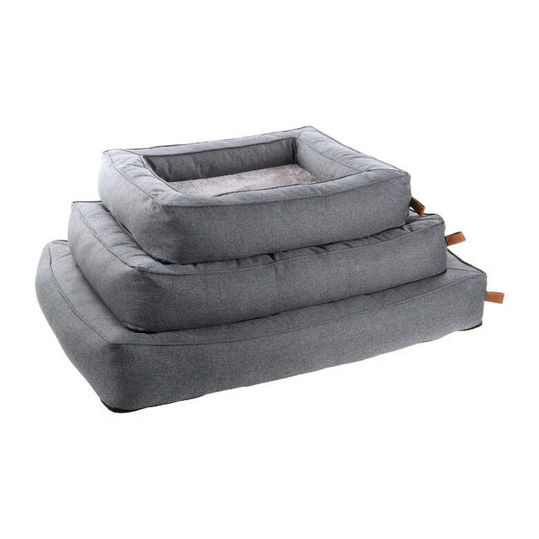 Flamingo Carlota Rectángulo Gris Con Cremallera Cama Para Perros 105 X 75 X 17 Cm 3 Flamingo Carlota Rectángulo Gris Con Cremallera Cama Para Perros 105 X 75 X 17 Cm - Imagen 3