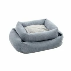 Flamingo Colette Rectángulo Azul Cama Cuna Para Perros 50 X 40 X 16 Cm 9 Flamingo Colette Rectángulo Azul Cama Cuna Para Perros 50 X 40 X 16 Cm -Tienda barata Tiendanimal cama perros flamingo colette rectangulo azul FLA19753 1