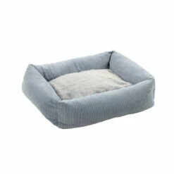 Flamingo Colette Rectángulo Azul Cama Cuna Para Perros 65 X 45 X 20 Cm