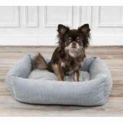 Flamingo Colette Rectángulo Azul Cama Cuna Para Perros 65 X 45 X 20 Cm 8 Flamingo Colette Rectángulo Azul Cama Cuna Para Perros 65 X 45 X 20 Cm -Tienda barata Tiendanimal cama perros flamingo colette rectangulo azul FLA19753 6