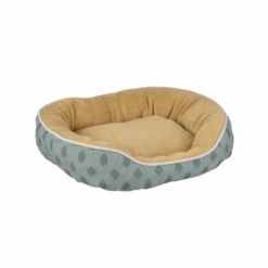 Flamingo Corvara Rectángulo Azul Cama Cuna Para Perros 52 X 46 X 15 Cm
