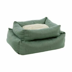 Flamingo Yara Rectángulo Verde Con Cremallera Cama Para Perros 50 X 40 X 16 Cm -Tienda barata Tiendanimal cama perros flamingo yara rectangulo verde cremallera FLA20730.jpg