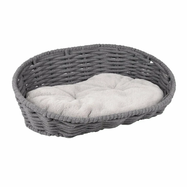 Flamingo Zizi Ovalado Gris Cama Cuna Para Perros 57 X 39 X 22 Cm 1 Flamingo Zizi Ovalado Gris Cama Cuna Para Perros 57 X 39 X 22 Cm
