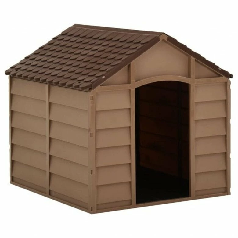 VIDAXL Caseta Para Perros 86 X 84 X 82 Cm 1 VIDAXL Caseta Para Perros 86 X 84 X 82 Cm