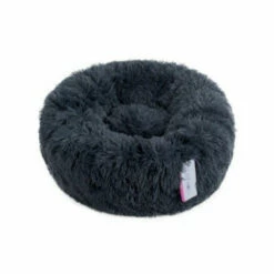 Catshion Fluffy Cama Donut Gris Para Gatos 50 X 50 X 15 Cm