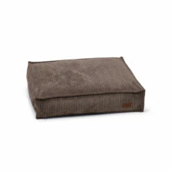 Designed By Lotte Ribbed Colchón Marrón Para Perros 70 X 55 X 15 Cm