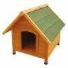 Cstore Caseta De Madera Marrón Para Perros 72 Cm X 76 Cm X 76 Cm