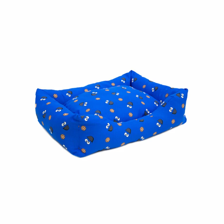 Dogzzz Snap Cama Con Estampado Monstruo Come Galletas M 1 Dogzzz Snap Cama Con Estampado Monstruo Come Galletas M