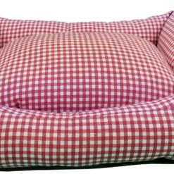 ION Cama Cuna Cuadrada VICHY T1 50x40 Rojo 50 Cm X 40 Cm -Tienda barata Tiendanimal d7471078c41049dbae38e7277c5704b7