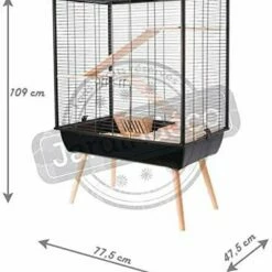 Zolux Cage Neo Cosy - Rongador Grande (77,5 X 47,5 X 109 Cm), Color Gris 77,5 X 47,5 X 109 Cm -Tienda barata Tiendanimal dc37b9850b1349aea05bfd89d8ee0518