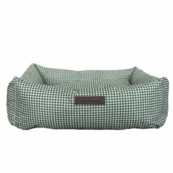 CAMA IMPERMEABLE VICHY VERDE - M 27.5 Cm X 65 Cm X 80 Cm