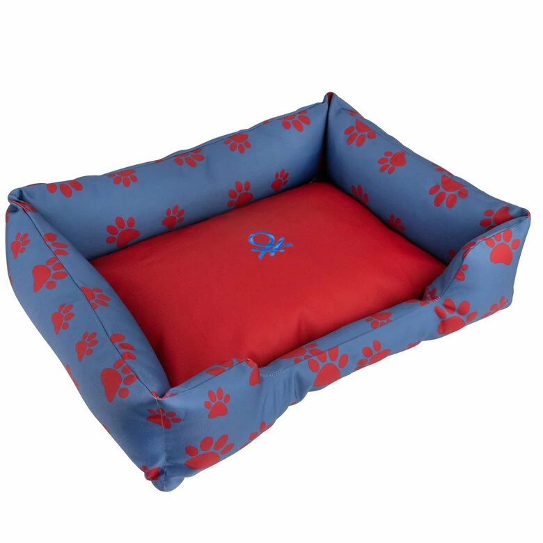 Benetton Funda Cuna Rojo Huellas L:75*65 CM 75 Cm X 65 Cm 1 Benetton Funda Cuna Rojo Huellas L:75*65 CM 75 Cm X 65 Cm