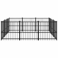 VIDAXL Perrera 485 Cm X 291 Cm X 100 Cm  -Tienda barata Tiendanimal fd1a3fb219ad40fda4c7b8ee6fbf009a 4