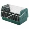 Kerbl Caja De Transporte Verde Para Mascotas 21 Cm X 15 Cm X 14 Cm