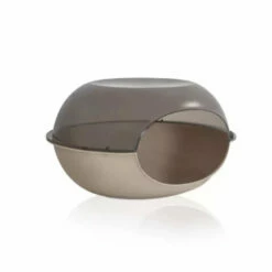 Nayeco Luna Caseta Beige De Plástico Para Perros Y Gatos 57x48x31cm