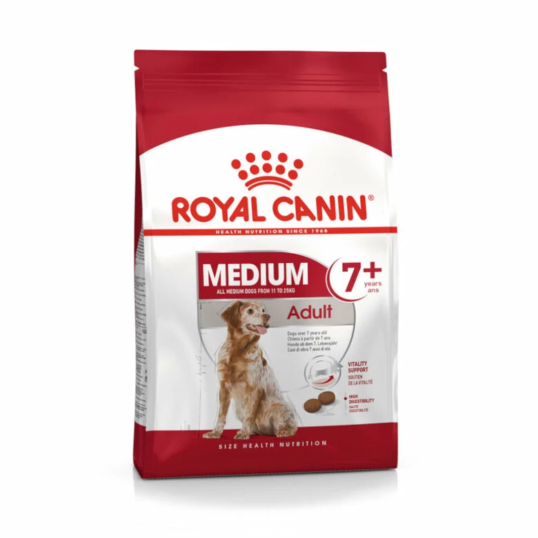 Royal Canin Medium +7 Adult Pienso Para Perros 15 Kg 2 Royal Canin Medium +7 Adult Pienso Para Perros 15 Kg - Imagen 2