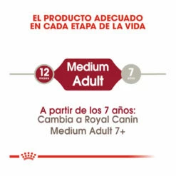 Royal Canin Medium Adult Pienso Para Perros 10kg -Tienda barata Tiendanimal pienso perros royal canin adult medium ROY152036 M206 1