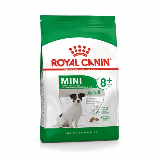 Royal Canin Mini +8 Adult Pienso Para Perros 8kg 2 Royal Canin Mini +8 Adult Pienso Para Perros 8kg - Imagen 2