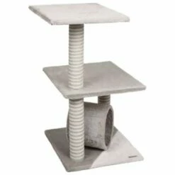 Flamingo Rascador Para Gato Color Gris 50 Cm X 50 Cm X 76 Cm