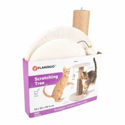 Flamingo Sno Bea Árbol Rascador Crema Para Gatos 32 X 32 X 40.5 Cm 6 Flamingo Sno Bea Árbol Rascador Crema Para Gatos 32 X 32 X 40.5 Cm -Tienda barata Tiendanimal rascador gatos flamingo FLA561100 3