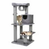 Flamingo Jessi Árbol Rascador Gris Para Gatos 80.5 X 80 X 176 Cm