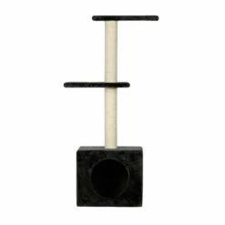 Wouapy Cat Tree Maya Kennel Rascador Para Gatos 30 X 30 X 88 Cm