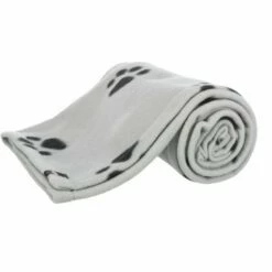 Trixie Barney Manta Estampada Gris Para Perros 150 Cm X 100 Cm