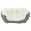 Trixie Davin Cama Blanco Y Gris Para Perros 60 Cm X 45 Cm