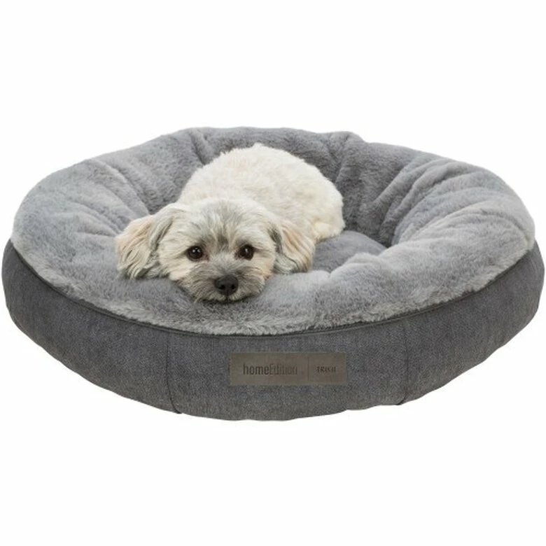 Trixie Home Edition Liano Cama Redonda Gris Para Perros 60 Cm 1 Trixie Home Edition Liano Cama Redonda Gris Para Perros 60 Cm