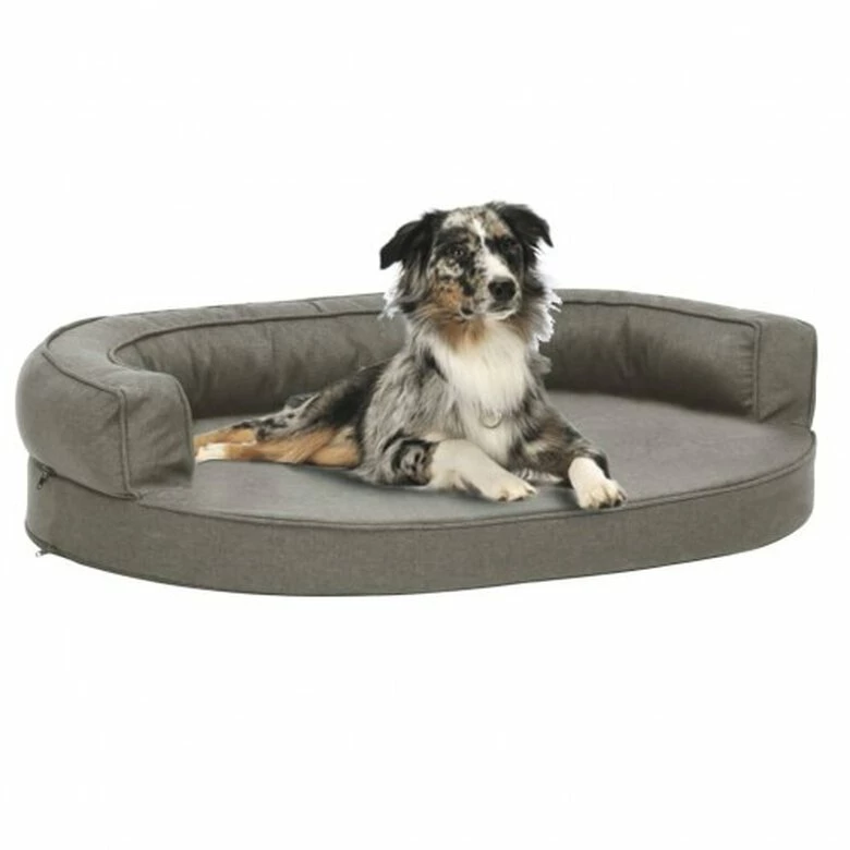 Vidaxl Colchón De Cama Ergonómico Gris Para Perros 60 Cm X 42 Cm 1 Vidaxl Colchón De Cama Ergonómico Gris Para Perros 60 Cm X 42 Cm