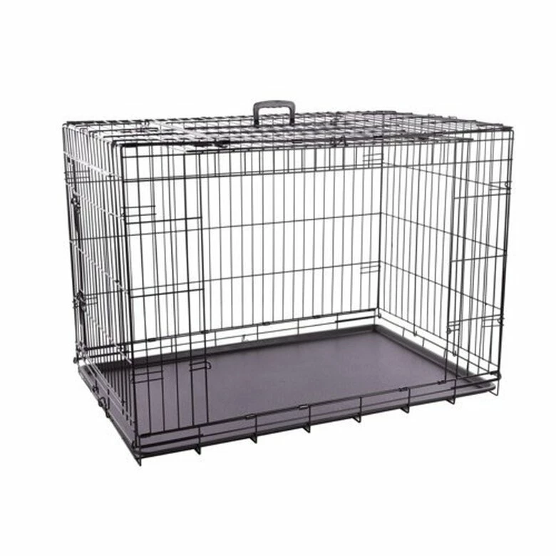 Vidaxl Flamingo Jaula Grande Negra Para Perros 93 Cm X 59 Cm X 62,5 Cm 1 Vidaxl Flamingo Jaula Grande Negra Para Perros 93 Cm X 59 Cm X 62,5 Cm