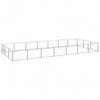 VidaXL Perrera De Acero Mediana Para Perros 700 Cm X 300 Cm X 70 Cm